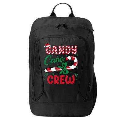 Candy Cane Crew Funny Christmas Holiday Women City Backpack