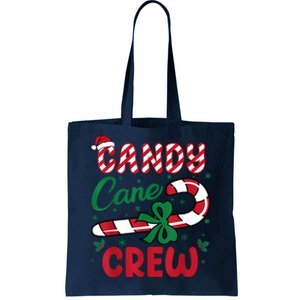 Candy Cane Crew Funny Christmas Holiday Women Tote Bag