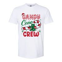 Candy Cane Crew Funny Christmas Holiday Women Softstyle CVC T-Shirt