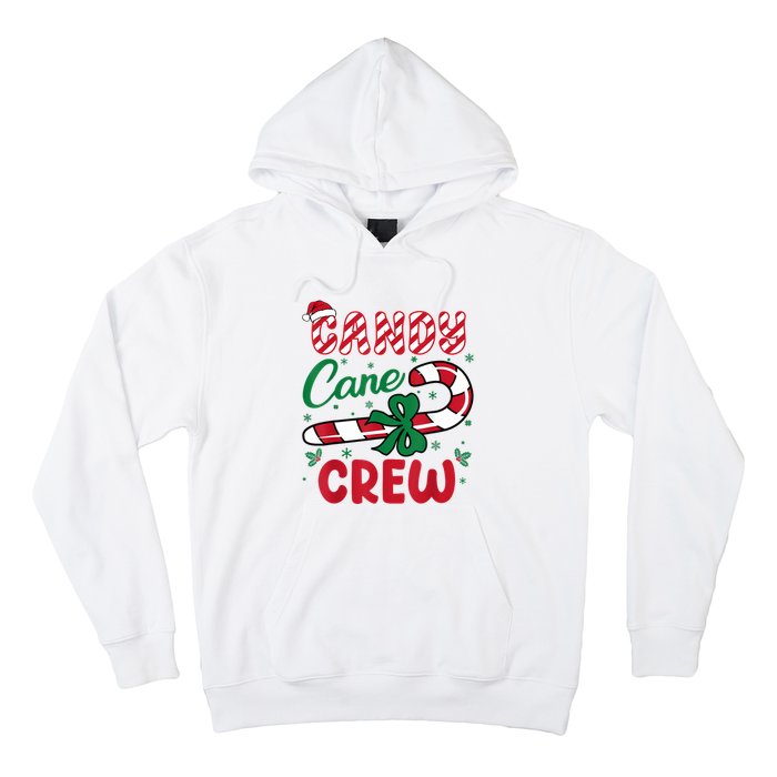 Candy Cane Crew Funny Christmas Holiday Women Hoodie