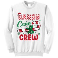 Candy Cane Crew Funny Christmas Holiday Women Sweatshirt