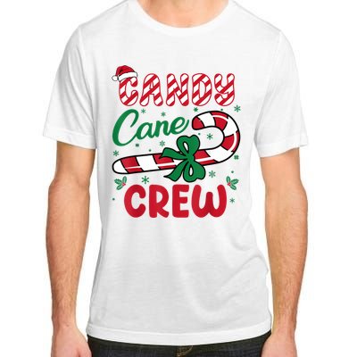 Candy Cane Crew Funny Christmas Holiday Women Adult ChromaSoft Performance T-Shirt