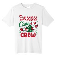 Candy Cane Crew Funny Christmas Holiday Women Tall Fusion ChromaSoft Performance T-Shirt