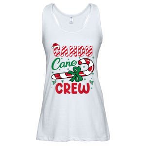 Candy Cane Crew Funny Christmas Holiday Women Ladies Essential Flowy Tank