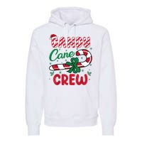 Candy Cane Crew Funny Christmas Holiday Women Premium Hoodie