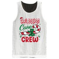 Candy Cane Crew Funny Christmas Holiday Women Mesh Reversible Basketball Jersey Tank