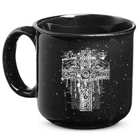 Celtic Cross 15oz Campfire Ceramic Mug
