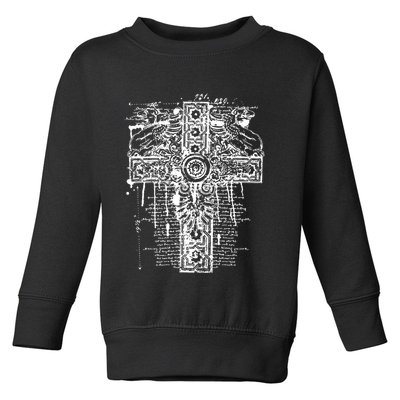 Celtic Cross Toddler Sweatshirt
