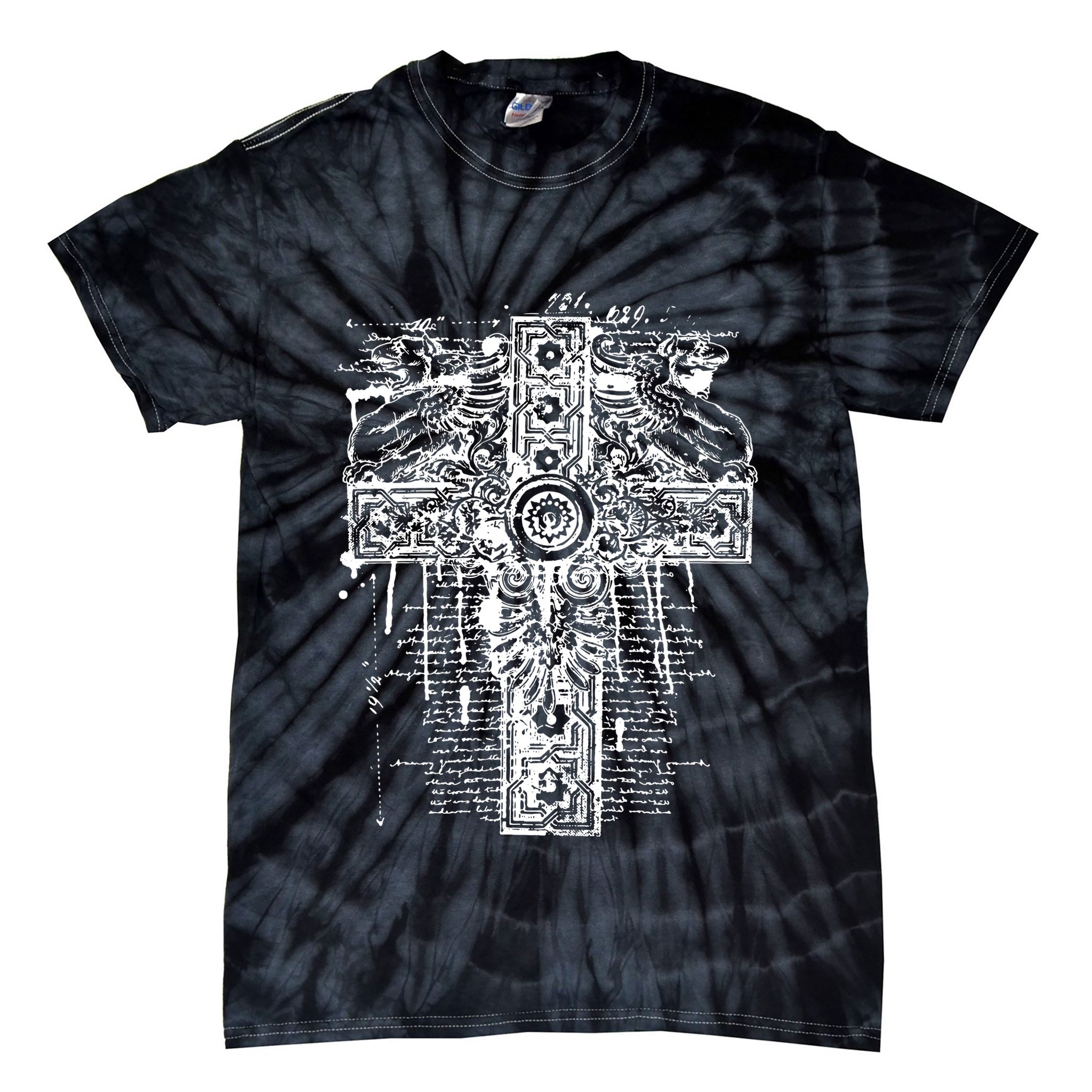Celtic Cross Tie-Dye T-Shirt
