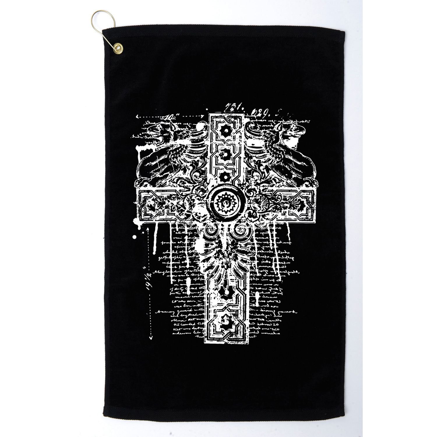 Celtic Cross Golf Towel
