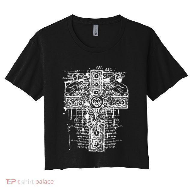 Celtic Cross Crop Top