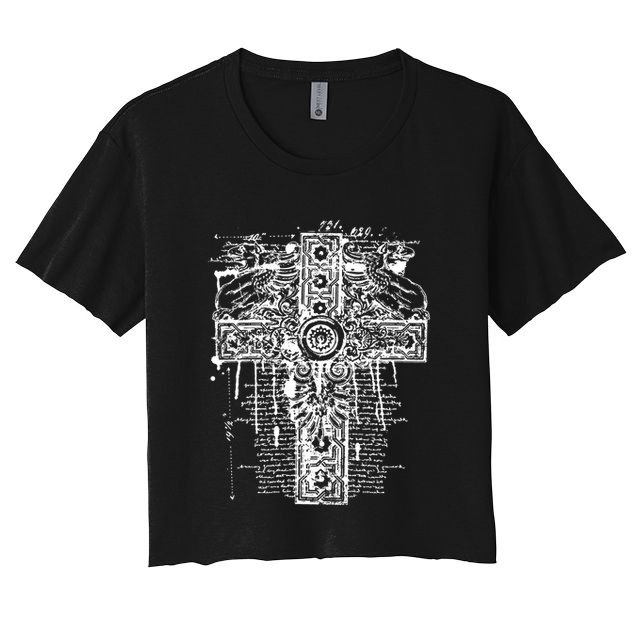 Celtic Cross Crop Top