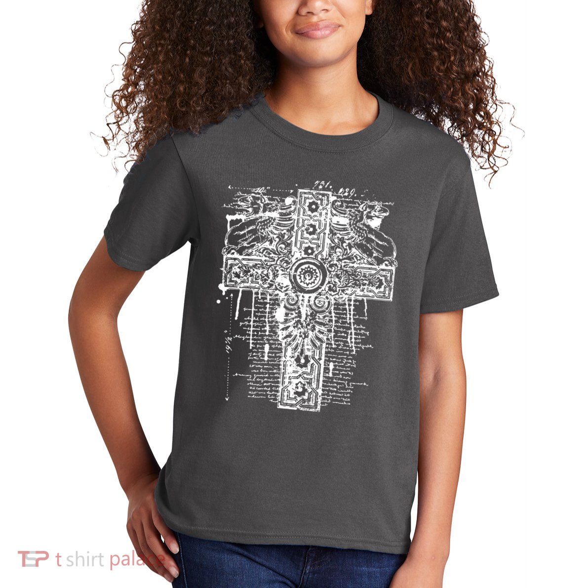 Celtic Cross Kids T-Shirt