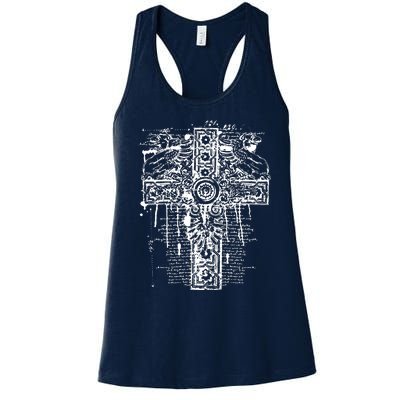 Celtic Cross Women's Racerback Tank