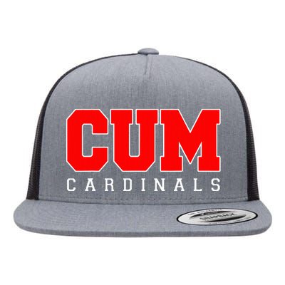 Cum Cardinal Christian University Michigancumcardinalschristianuniversitymi Flat Bill Trucker Hat