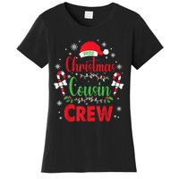 Christmas Cousin Crew Funny Red Plaid Matching Pajama Women's T-Shirt