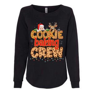 Christmas Cookie Crew Baking Pajamas Baking Family Funny Womens California Wash Sweatshirt