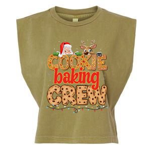 Christmas Cookie Crew Baking Pajamas Baking Family Funny Garment-Dyed Women's Muscle Tee