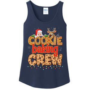 Christmas Cookie Crew Baking Pajamas Baking Family Funny Ladies Essential Tank