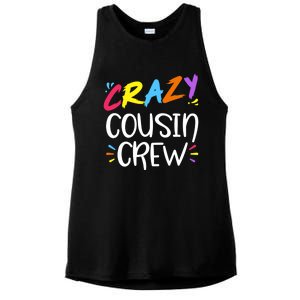 Crazy Cousin Crew Gift Ladies PosiCharge Tri-Blend Wicking Tank