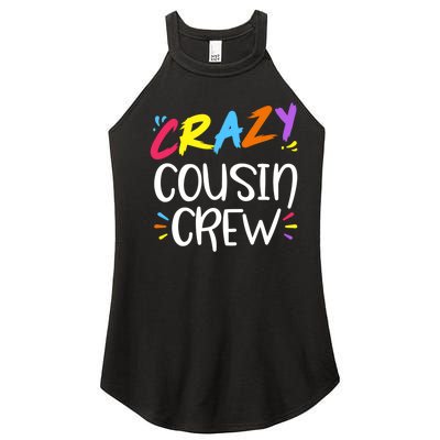 Crazy Cousin Crew Gift Women’s Perfect Tri Rocker Tank