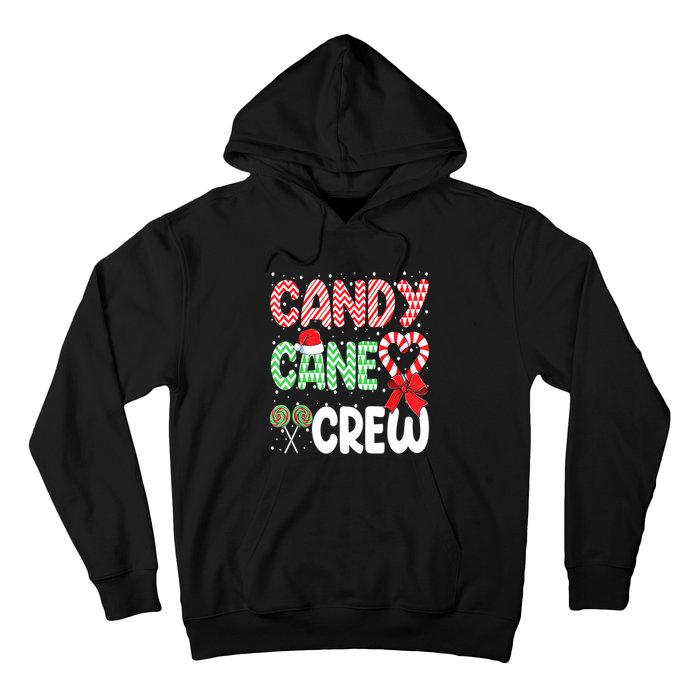 Candy Cane Crew Funny Christmas Sweet Candy Merry Xmas Hoodie