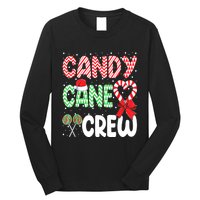 Candy Cane Crew Funny Christmas Sweet Candy Merry Xmas Long Sleeve Shirt