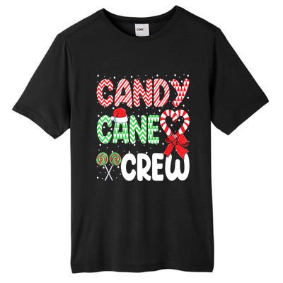 Candy Cane Crew Funny Christmas Sweet Candy Merry Xmas Tall Fusion ChromaSoft Performance T-Shirt