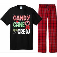 Candy Cane Crew Funny Christmas Sweet Candy Merry Xmas Pajama Set