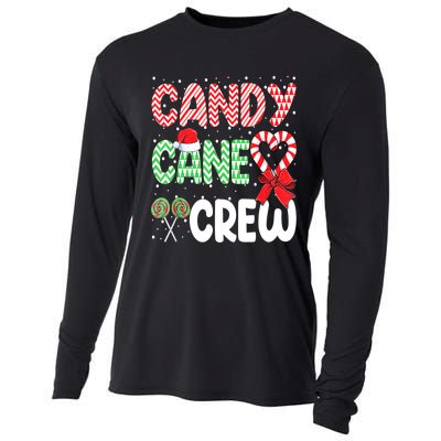 Candy Cane Crew Funny Christmas Sweet Candy Merry Xmas Cooling Performance Long Sleeve Crew