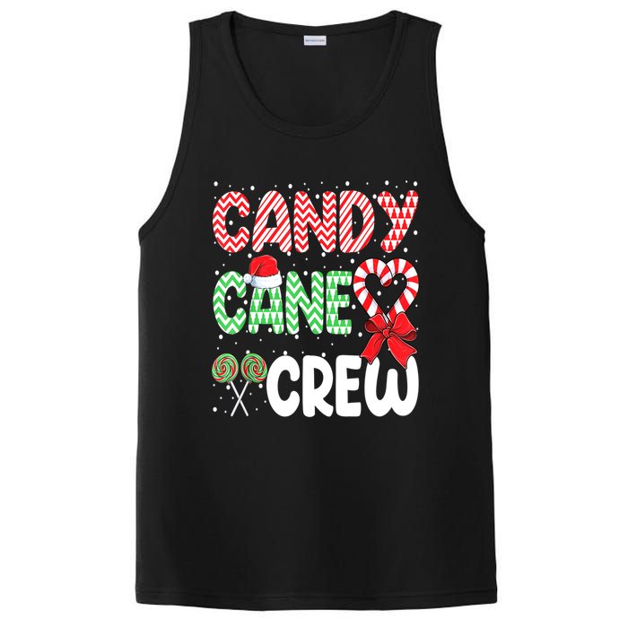 Candy Cane Crew Funny Christmas Sweet Candy Merry Xmas PosiCharge Competitor Tank