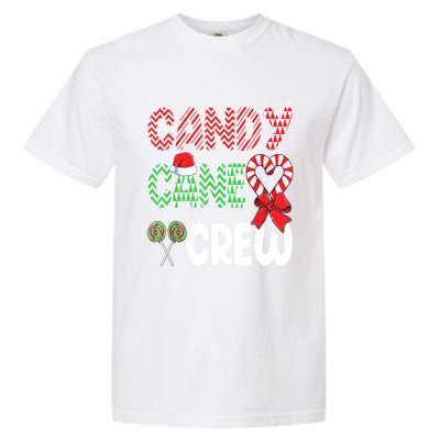 Candy Cane Crew Funny Christmas Sweet Candy Merry Xmas Garment-Dyed Heavyweight T-Shirt