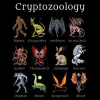 Cryptozoology Cryptid Creatures Fantasy Mythical Monsters Bag