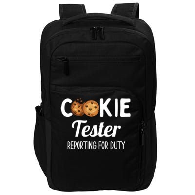 Christmas Chocolate Chip Cookie Tester Reporting For Duty Gift Impact Tech Backpack