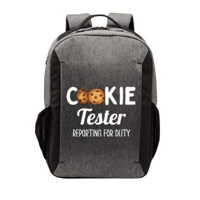 Christmas Chocolate Chip Cookie Tester Reporting For Duty Gift Vector Backpack