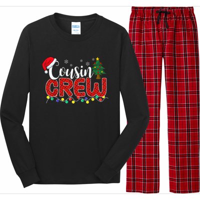 Cousin Crew Christmas Family Reunion Making Memories Xmas Long Sleeve Pajama Set