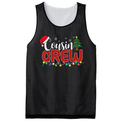 Cousin Crew Christmas Family Reunion Making Memories Xmas Mesh Reversible Basketball Jersey Tank