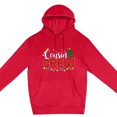 Cousin Crew Christmas Family Reunion Making Memories Xmas Premium Pullover Hoodie