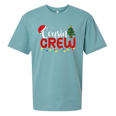 Cousin Crew Christmas Family Reunion Making Memories Xmas Sueded Cloud Jersey T-Shirt