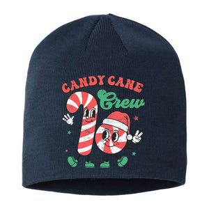 Candy Cane Crew Christmas Xmas Love Candy Sustainable Beanie