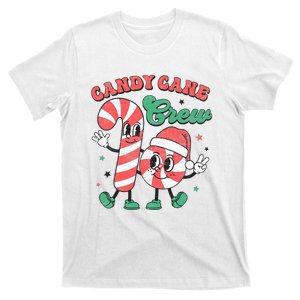 Candy Cane Crew Christmas Xmas Love Candy T-Shirt