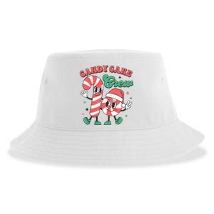 Candy Cane Crew Christmas Xmas Love Candy Sustainable Bucket Hat