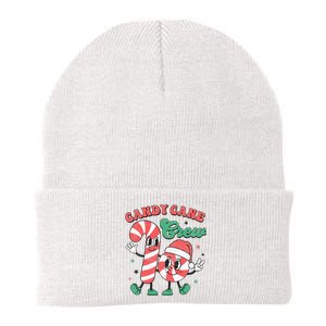 Candy Cane Crew Christmas Xmas Love Candy Knit Cap Winter Beanie