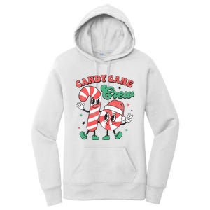 Candy Cane Crew Christmas Xmas Love Candy Women's Pullover Hoodie