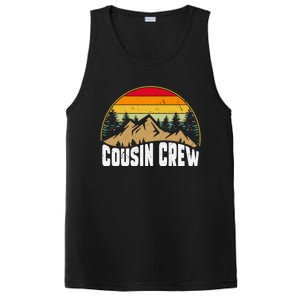 Cousin Camping Crew Road Trip Outdoor Adventure Camping Cute Gift PosiCharge Competitor Tank