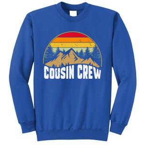 Cousin Camping Crew Road Trip Outdoor Adventure Camping Cute Gift Sweatshirt