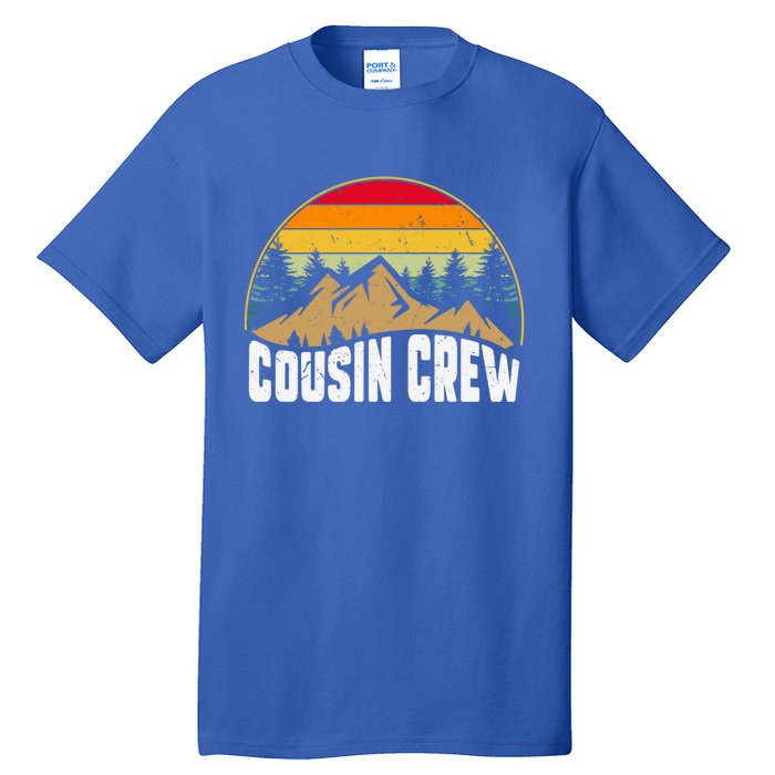 Cousin Camping Crew Road Trip Outdoor Adventure Camping Cute Gift Tall T-Shirt