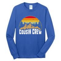 Cousin Camping Crew Road Trip Outdoor Adventure Camping Cute Gift Tall Long Sleeve T-Shirt