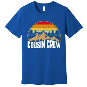 Cousin Camping Crew Road Trip Outdoor Adventure Camping Cute Gift Premium T-Shirt