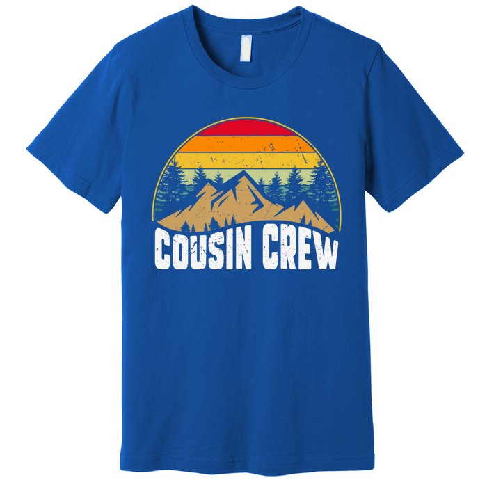 Cousin Camping Crew Road Trip Outdoor Adventure Camping Cute Gift Premium T-Shirt